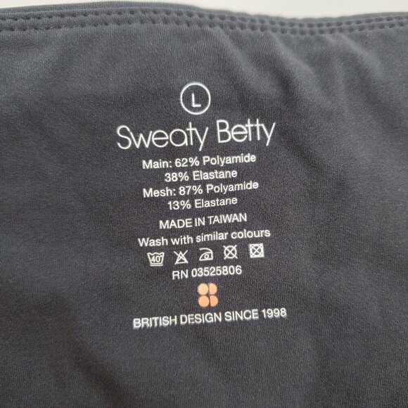 Sweaty Betty Power 7/8 Mesh Leggings Women Size Large Full Length - Picture 7 of 12